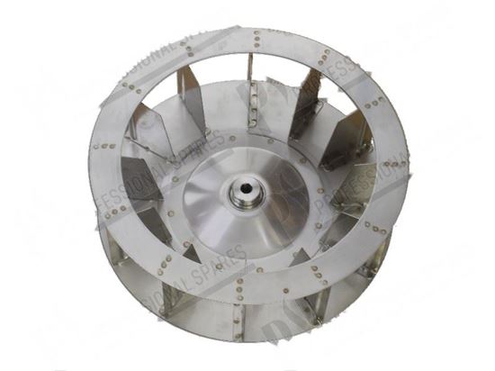 Image sur Fan wheel  350x110mm - 12 vanes for Convotherm Part# 2619958, 6010001