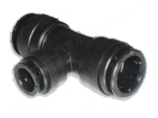 Image sur Connection T for pipe  8/8/8 mm - JG (10 pcs) for Winterhalter Part# 30000808, 30008016