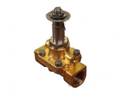 Afbeeldingen van Solenoid brass valve 7321 - NC - G1/2" - without coil for Dihr/Kromo Part# 3002033, DW3002033
