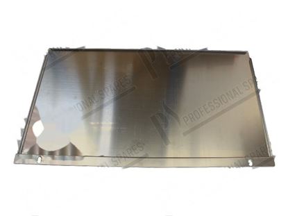 Изображение Lower door panel 435x255 mm INOX for Dihr/Kromo Part# 401007, DW401007