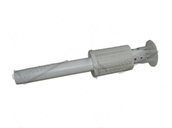 Afbeelding van Overflow pipe  40x430 mm with filter - plastic for Zanussi, Electrolux Part# 45476