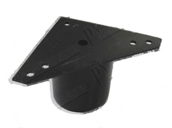 Billede af Foot support  57 mm H=70 mm for Zanussi, Electrolux Part# 46897