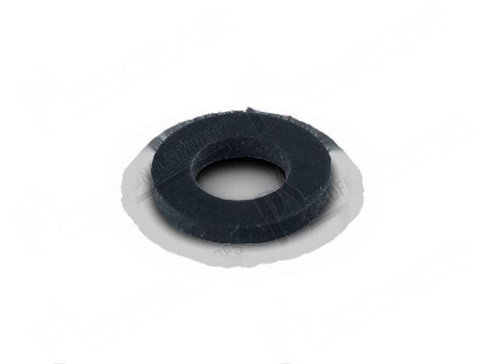 Obrázek z Flat gasket  16x24,5x2 mm - EPDM for Zanussi, Electrolux Part# 46925 