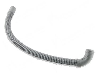 Bild på Drain pipe PPE  25 mm 180Â° -  20 mm 90Â° L=600 mm for Zanussi, Electrolux Part# 47557
