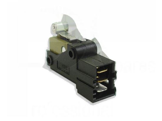 Immagine di Snap action microswitch with roller 10(4)A 250V T85 for Zanussi, Electrolux Part# 49619