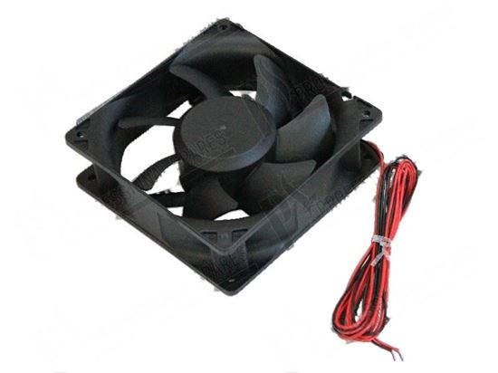 Изображение Compact fan 120x120x38 mm - 6W 12V DC for Convotherm Part# 5018023, 5018040