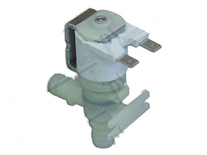 Immagine di Solenoid valve 90Â° - 1 way - 1/8" 230V 8.4VA for Scotsman Part# 62046000, SC99021301