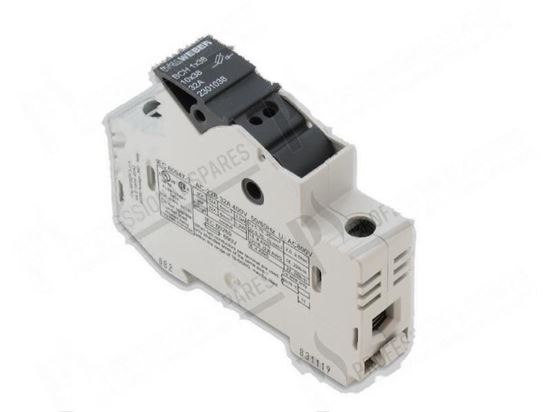 Afbeelding van Fuse holder  10x38 mm for Zanussi, Electrolux Part# 75737