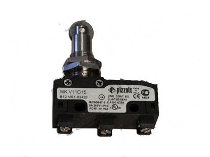 Immagine di Snap action microswitch with roller 16A 250V for Cuppone Part# 91310430, ME0000490