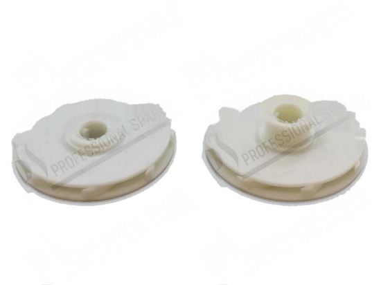 Afbeelding van Pump impeller  88 mm (2 pcs) for Meiko Part# 9522401, 9621792