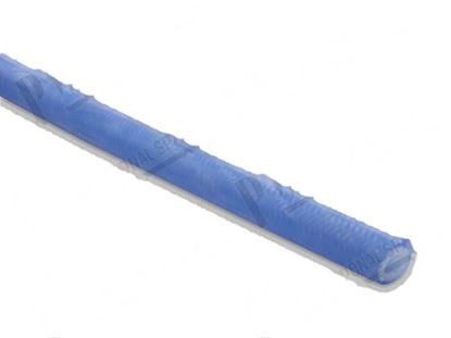 Image de Blue silicone hose  6x12 mm (sold by meter) for Meiko Part# 9681110, ME9681110