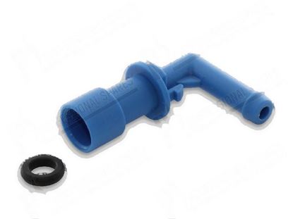 Изображение Elbow fitting 90Â° int. 9,4 mm - outlet  6 mm [Kit] -blue for Meiko Part# 9707210, 9731007, ME9731007