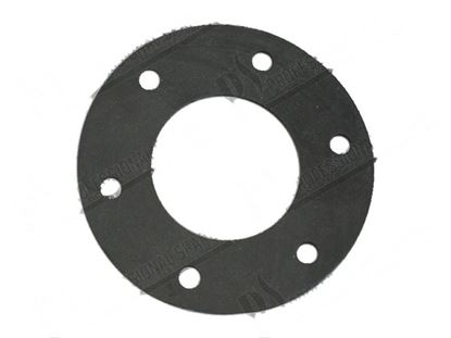 Bild von Flat gasket  42x83x2 mm - EPDM for Elettrobar/Colged Part# CGG30