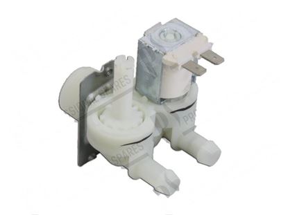 Immagine di Solenoid valve 180Â° - 2 ways - 220/240V 50/60Hz -  10,5 mm for Scotsman Part# CM19865509