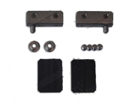 Picture of Oven door hinge right+left [kit] for Unox Part# CR1080A