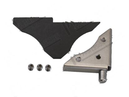 Immagine di Internal glass hinge support [kit] for Unox Part# CR1085A0, GN1181A, KCR1085A