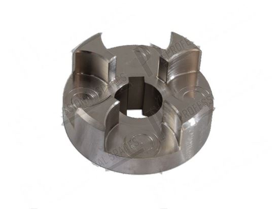 Afbeelding van Lower coupling half  75 mm for Brema Part# D20493