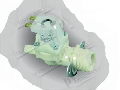 Obrázek Solenoid valve 180Â° - 1 way - 220/240V 50/60Hz -  10,5 mm for Elettrobar/Colged Part# DEV1