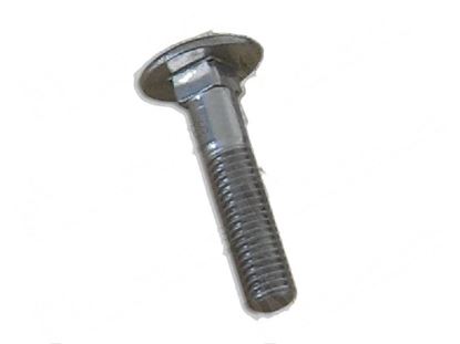 Picture of Rounded head screw M8x40 INOX for Dihr/Kromo Part# DW11324