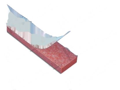 Bild von Silicone gasket with biadhesive tape L=310x25x6,5 mm for Minipack Part# FM350200 KR991030