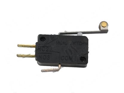 Picture of Snap action microswitch with roller 11A 250V for Scotsman Part# IOM910116001
