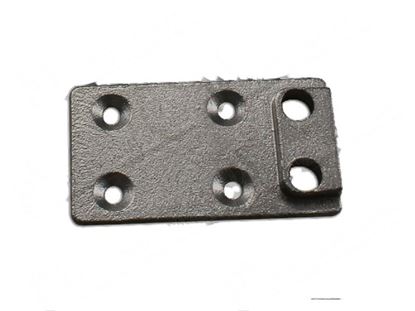 Afbeeldingen van Plate lower hinge 50x28x2 mm for Iglu Part# K0005100