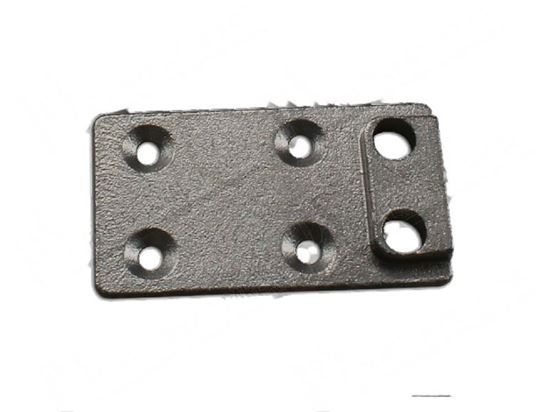 Picture of Plate lower hinge 50x28x2 mm for Iglu Part# K0005100