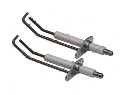 Afbeeldingen van Spark plug insul.  9.5x69 mm electrode  3 mm (2 pcs) for Unox Part# KBR1010B