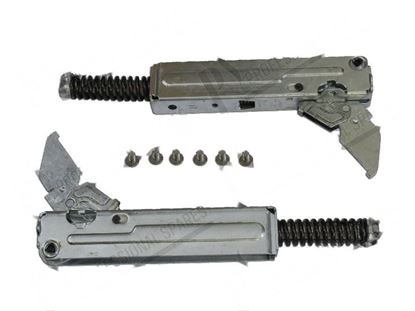 Afbeeldingen van Oven hinge - left / right [KIT] for Unox Part# KCR1015A