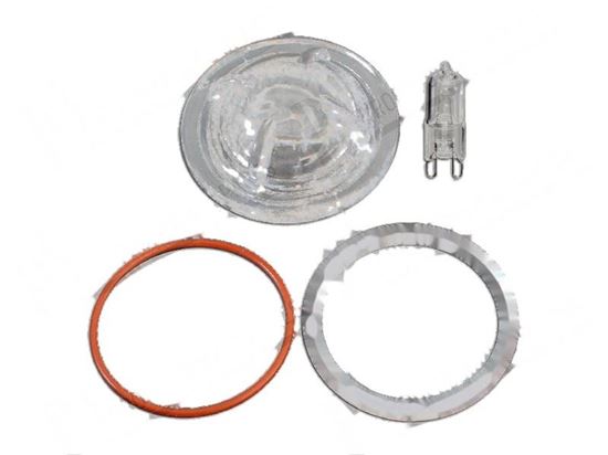 Bild på Lamp 25W 230V G9 with glass [Kit] for Unox Part# KVT1195A