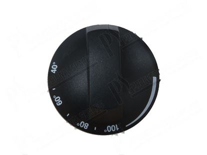 Bild von Black knob  69 mm for Tecnoinox Part# RC01564000