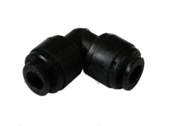 Picture of Connection 90Â° for hose  6 mm - JG for Unox Part# RC1373A, RC1373A0