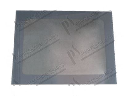 Picture of Printed external glass XL041 - 523x696x4 mm for Unox Part# VT0071A0