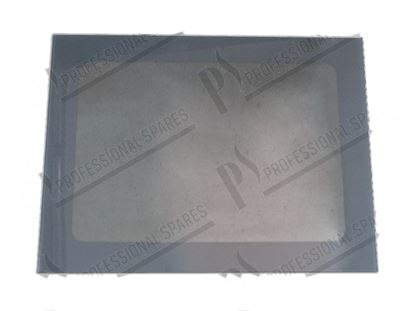 Изображение Printed external glass XL041 - 523x696x4 mm for Unox Part# VT0071A0